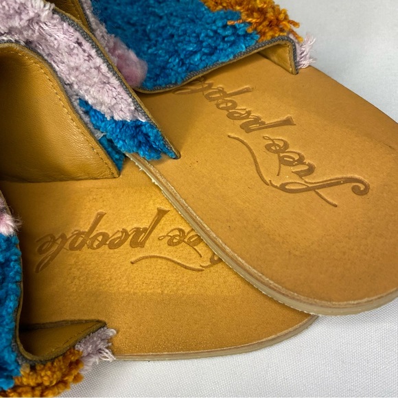 Free People Yuma Woven Mule Sandals Size 10 New - Picture 8 of 10